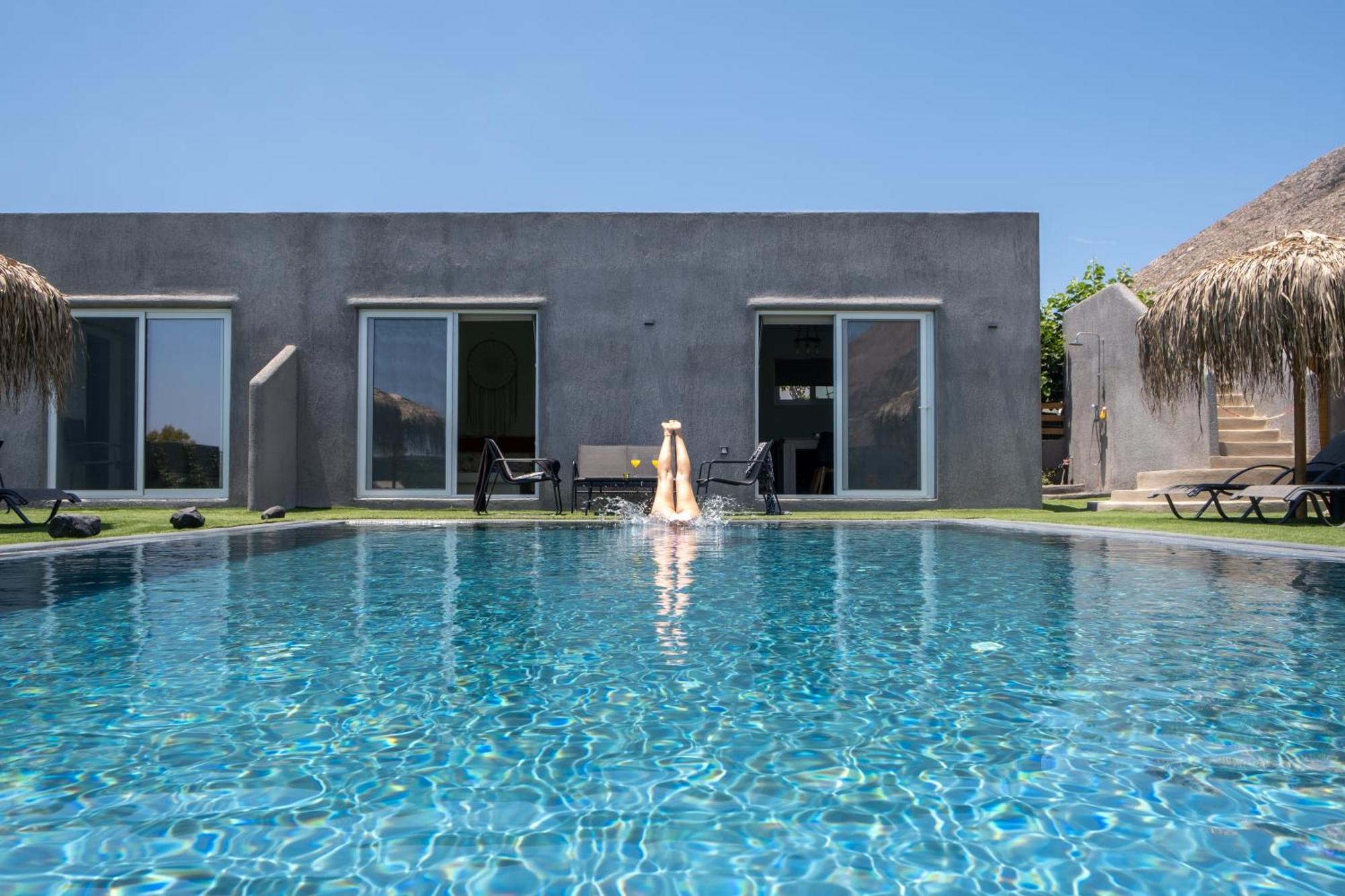 Sagma Villas Perissa  Buitenkant foto